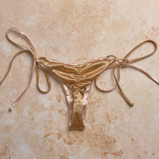 Champagne Metallic Bottom